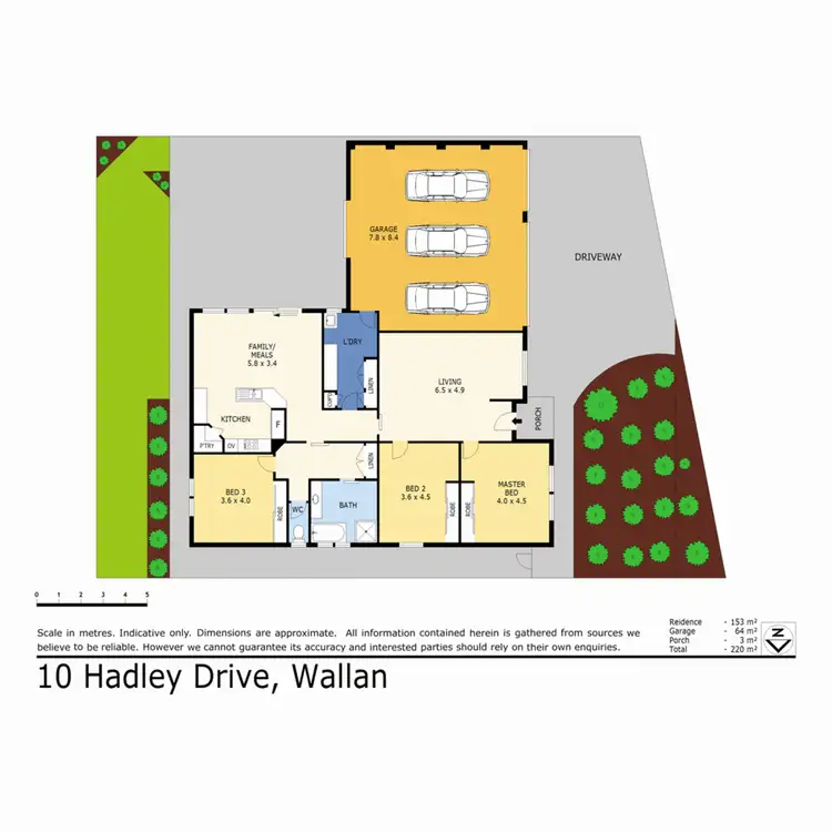 Floorplan of Homely house listing, 10 Hadley Drive, Wallan VIC 3756