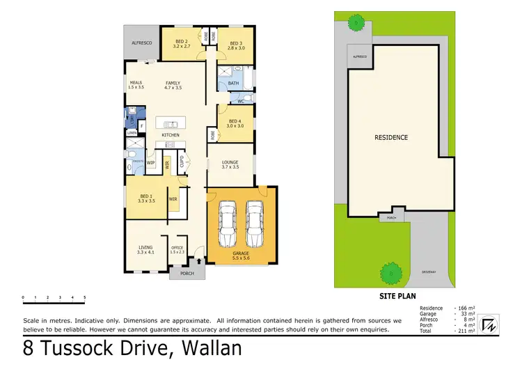 Floorplan of Homely house listing, 8 Tussock St, Wallan VIC 3756