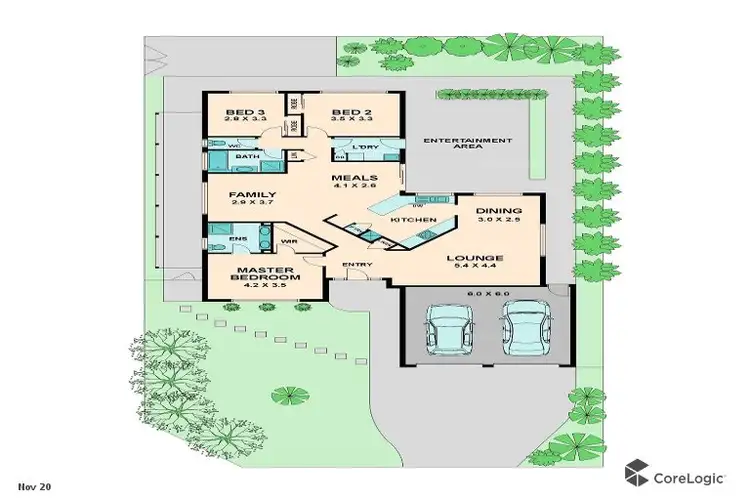 Floorplan of Homely house listing, 3 Casey Court, Wallan VIC 3756