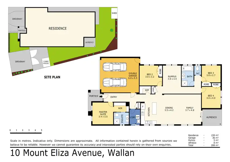 Floorplan of Homely house listing, 10 Mount Eliza Avenue, Wallan VIC 3756