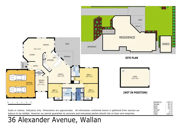 Floorplan of Homely house listing, 36 Alexander Avenue, Wallan VIC 3756
