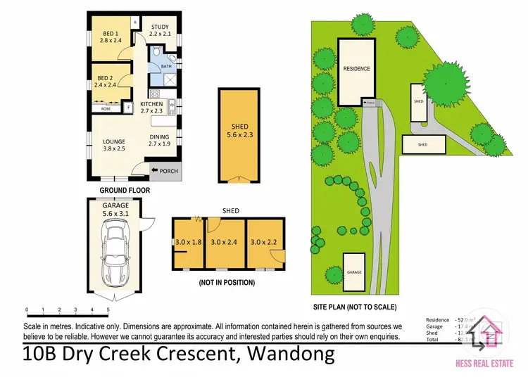 Floorplan of Homely house listing, 10 Dry Creek Crescent, Wandong VIC 3758