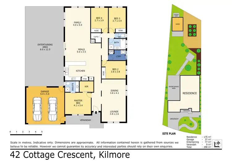 Floorplan of Homely house listing, 42 Cottage Crescent, Kilmore VIC 3764