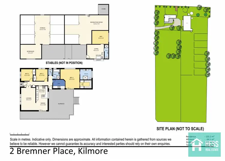 Floorplan of Homely house listing, 2 Bremner Place, Kilmore VIC 3764