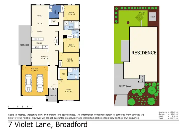Floorplan of Homely house listing, 7 Violet Lane, Broadford VIC 3658