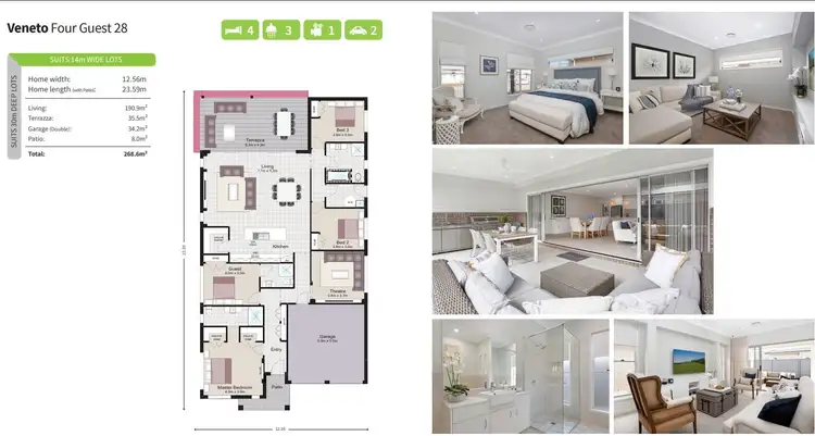 Floorplan of Homely house listing, Veneto Guest No7 Starling Street, Wongawilli NSW 2530
