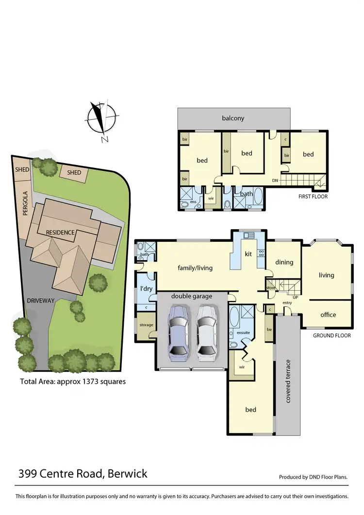 Floorplan of Homely house listing, 399-401 Centre Road, Berwick VIC 3806