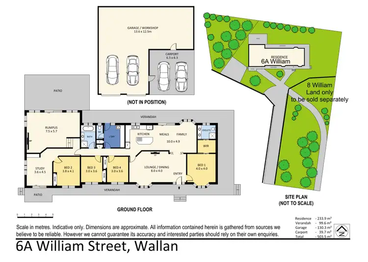 Floorplan of Homely house listing, 6a William Street, Wallan VIC 3756