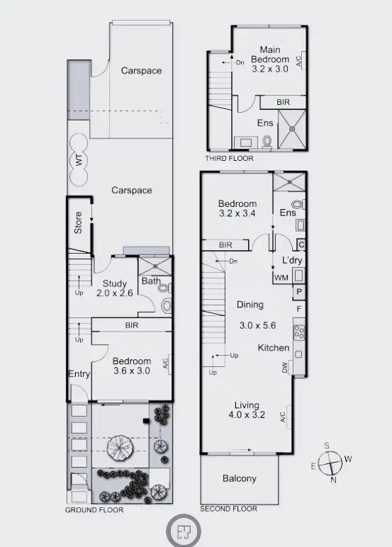 Floorplan of Homely townhouse listing, 7a Carlisle Street, Preston VIC 3072