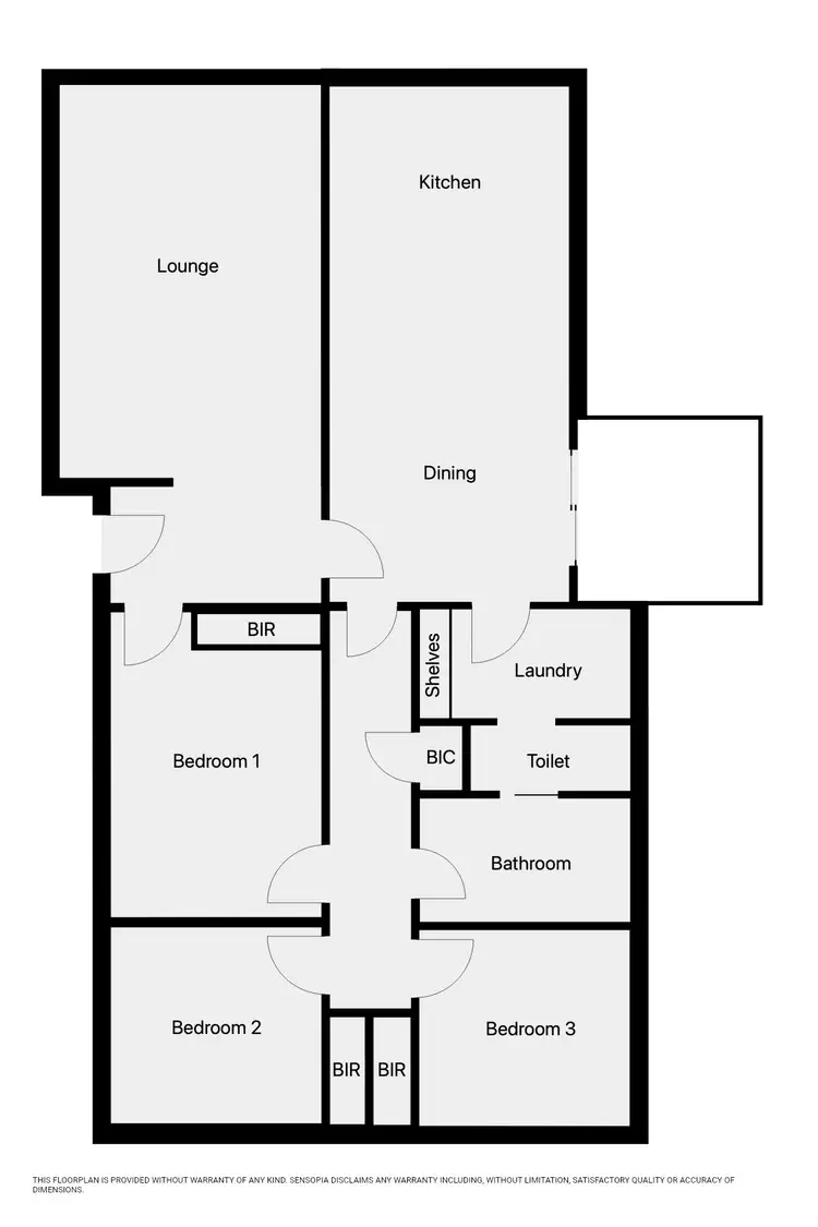 Floorplan of Homely house listing, 15 Allen St, Donald VIC 3480