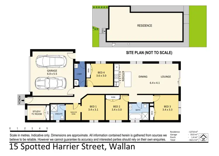 Floorplan of Homely house listing, 15 Spotted Harrier Street, Wallan VIC 3756