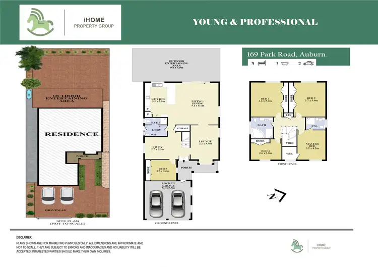Floorplan of Homely house listing, 169 PARK ROAD, Auburn NSW 2144