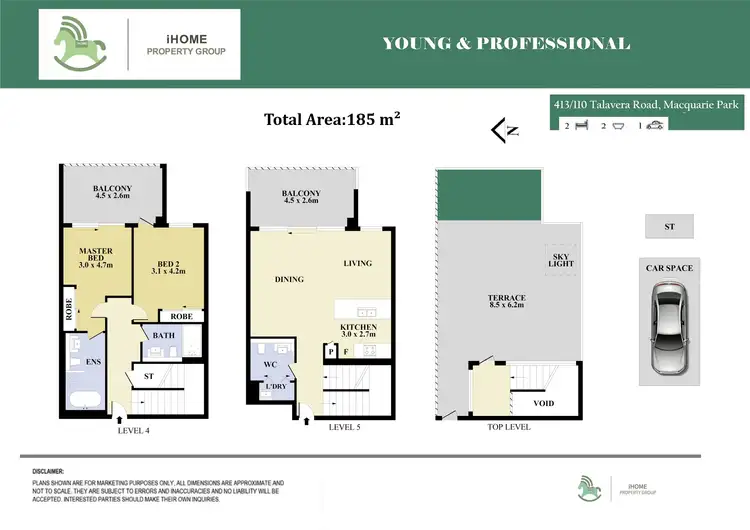 Floorplan of Homely apartment listing, 413/110 Talavera Road, Macquarie Park NSW 2113