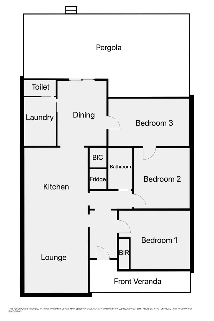 Floorplan of Homely house listing, 30 Watson St, Birchip VIC 3483