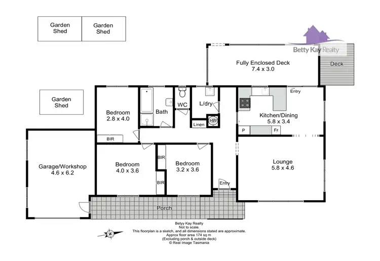 Floorplan of Homely house listing, 3 Carnac Court, Smithton TAS 7330