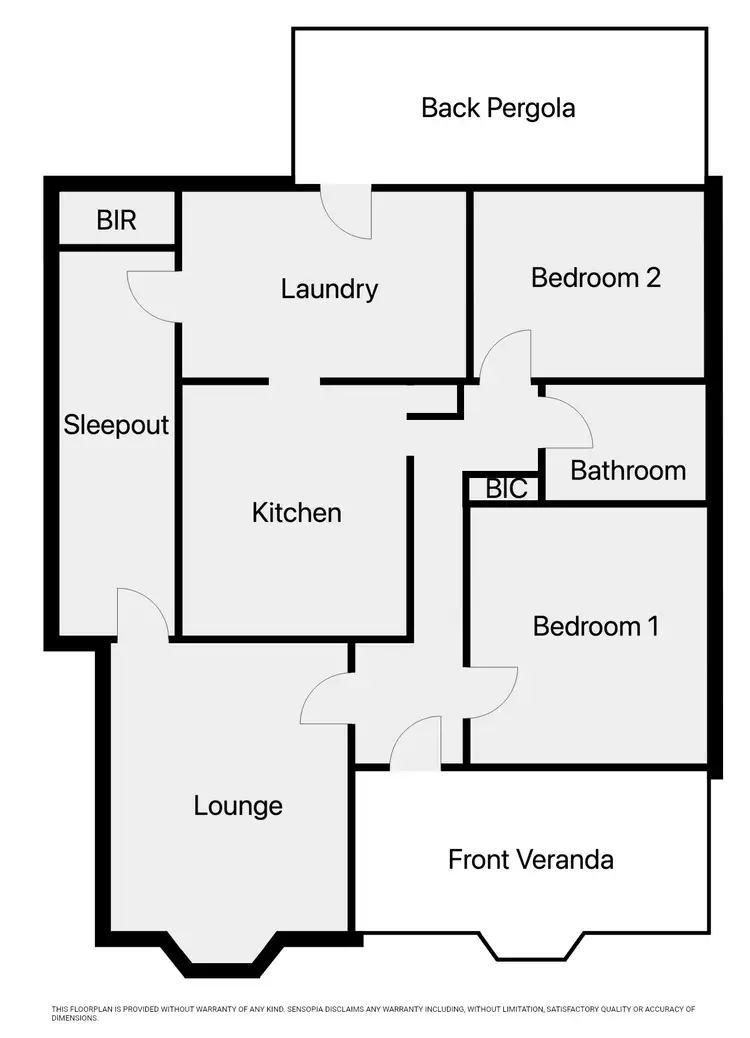 Floorplan of Homely house listing, 9 Millett St, St Arnaud VIC 3478