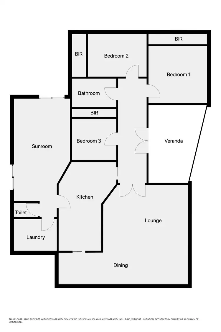 Floorplan of Homely house listing, 15 Eddy St, Rainbow VIC 3424