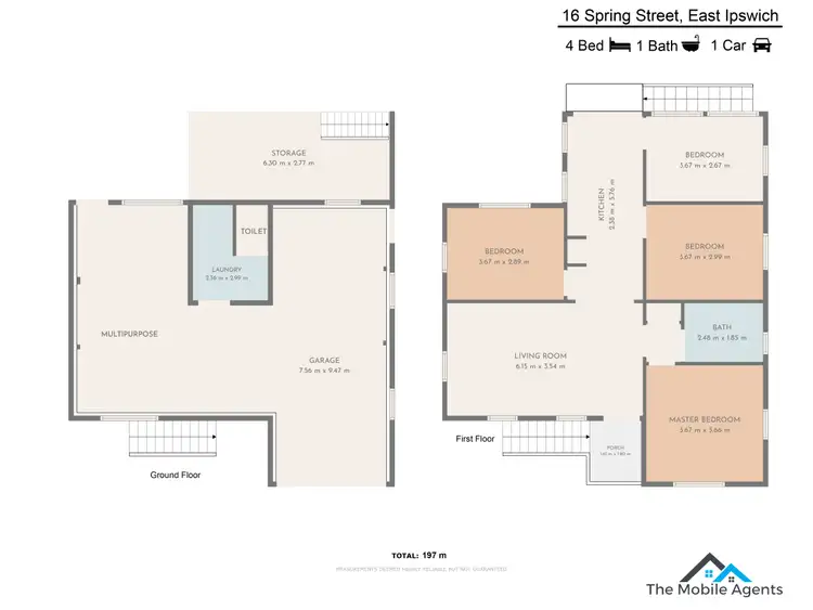 Floorplan of Homely house listing, 16 Spring Street, East Ipswich QLD 4305