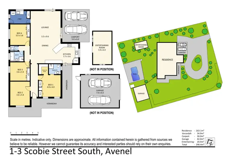 Floorplan of Homely house listing, 1-3 Scobie Street South, Avenel VIC 3664