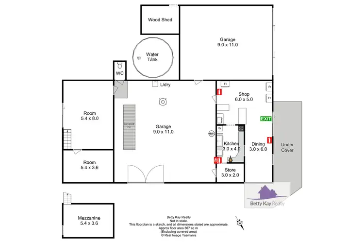 Floorplan of Homely house listing, 1255 Trowutta Road, Edith Creek TAS 7330
