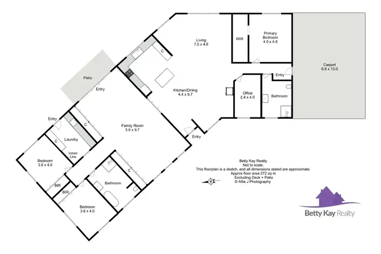 Floorplan of Homely rural property listing, 371 Upper Scotchtown Road, Scotchtown TAS 7330