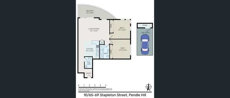 Floorplan of Homely unit listing, 10/65-69 Stapleton Street, Pendle Hill NSW 2145
