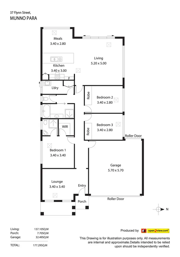 Floorplan of Homely house listing, 37 Flynn Street, Munno Para SA 5115