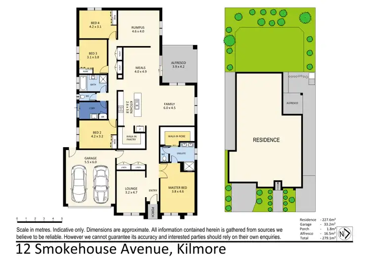 Floorplan of Homely house listing, 12 Smokehouse Ave, Kilmore VIC 3764