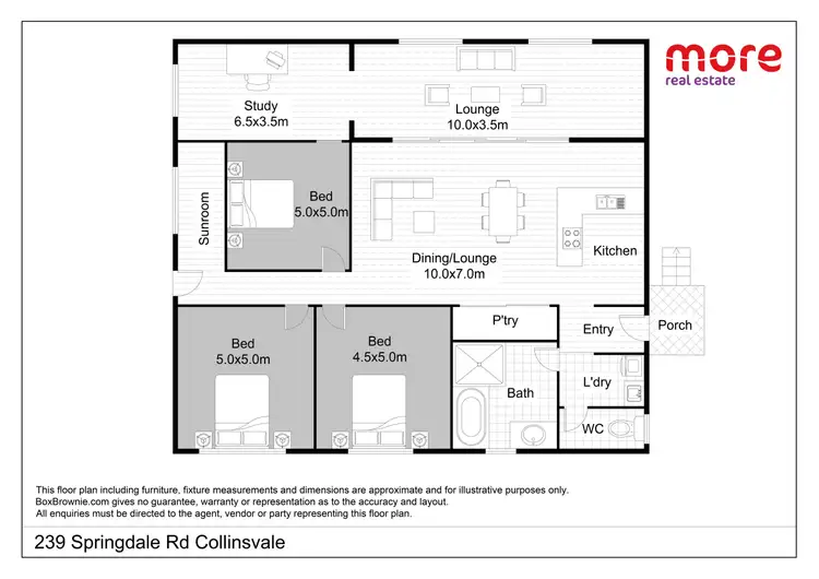 Floorplan of Homely house listing, 239 Springdale Road, Collinsvale TAS 7012