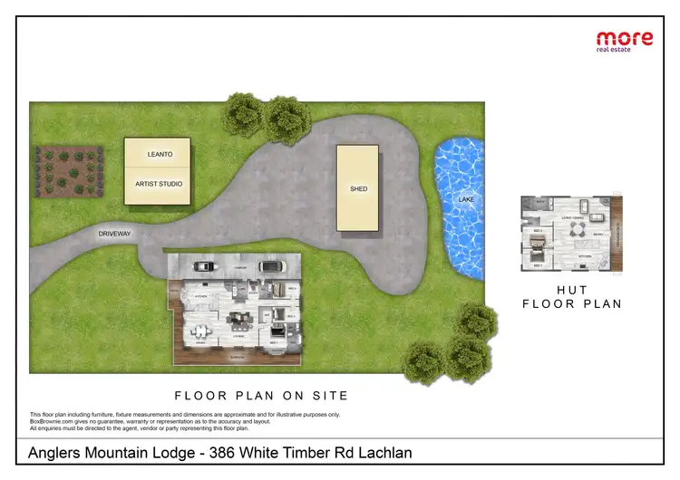 Floorplan of Homely house listing, 386 White Timber Road, Lachlan TAS 7140