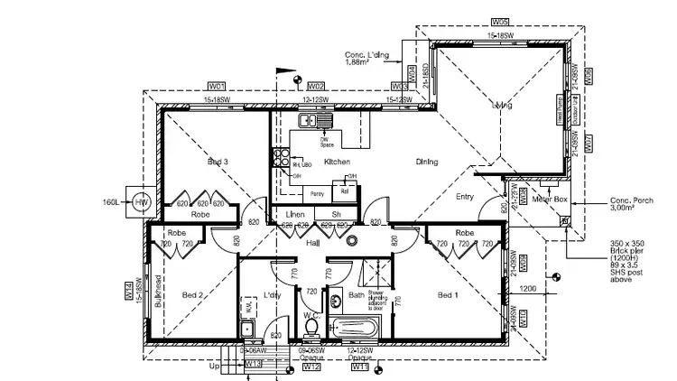 Floorplan of Homely apartment listing, 2/9a Eaton Place, Bridgewater TAS 7030