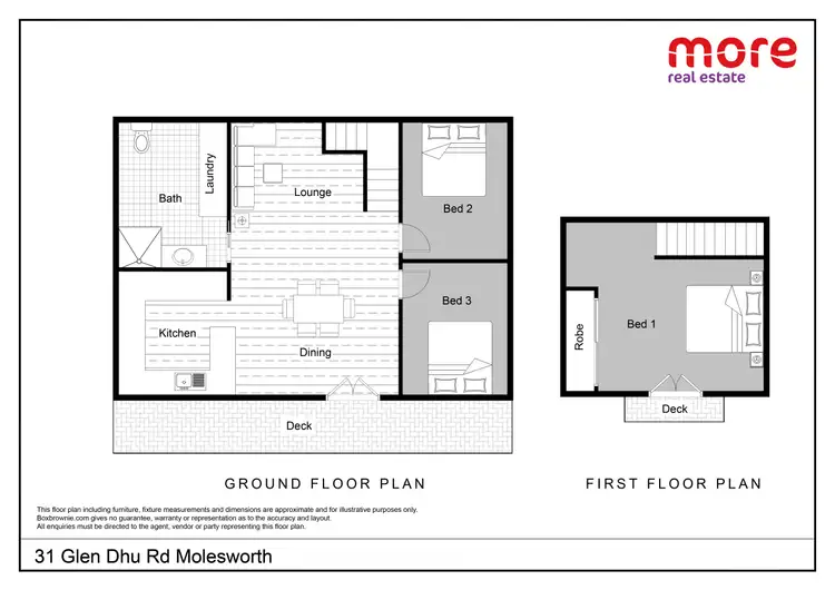 Floorplan of Homely rural property listing, 31 Glen Dhu Road, Molesworth TAS 7140
