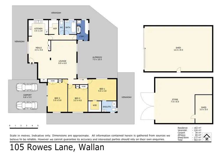 Floorplan of Homely house listing, 105 Rowes Lane, Wallan VIC 3756