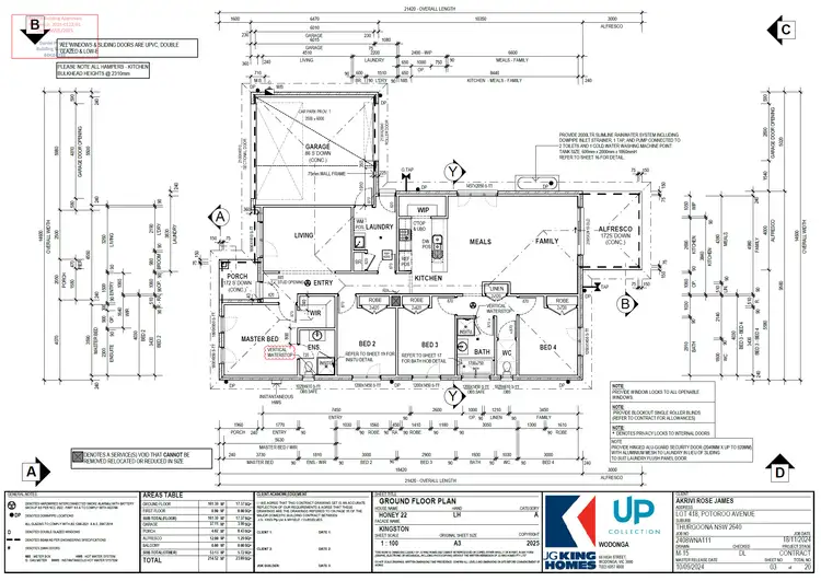 Floorplan of Homely house listing, Lot 418 Potoroo Avenue, Thurgoona NSW 2640