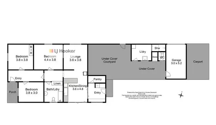 Floorplan of Homely house listing, 42 brittons road, Smithton TAS 7330