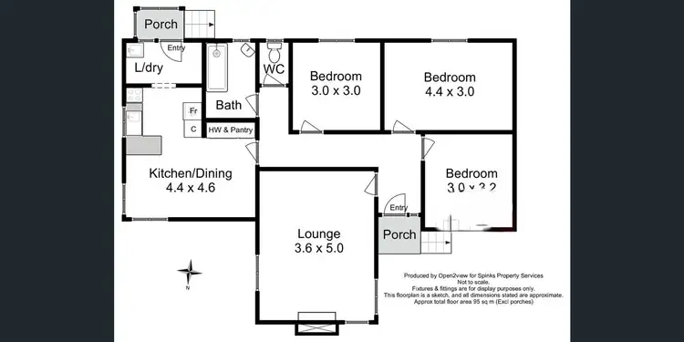 Floorplan of Homely house listing, 7 Leemael Court, Smithton TAS 7330