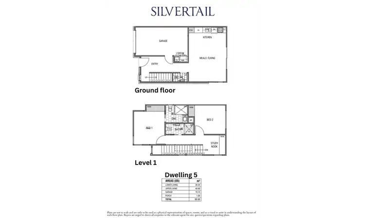 Floorplan of Homely townhouse listing, 5/4 Benton Court, Modbury SA 5092