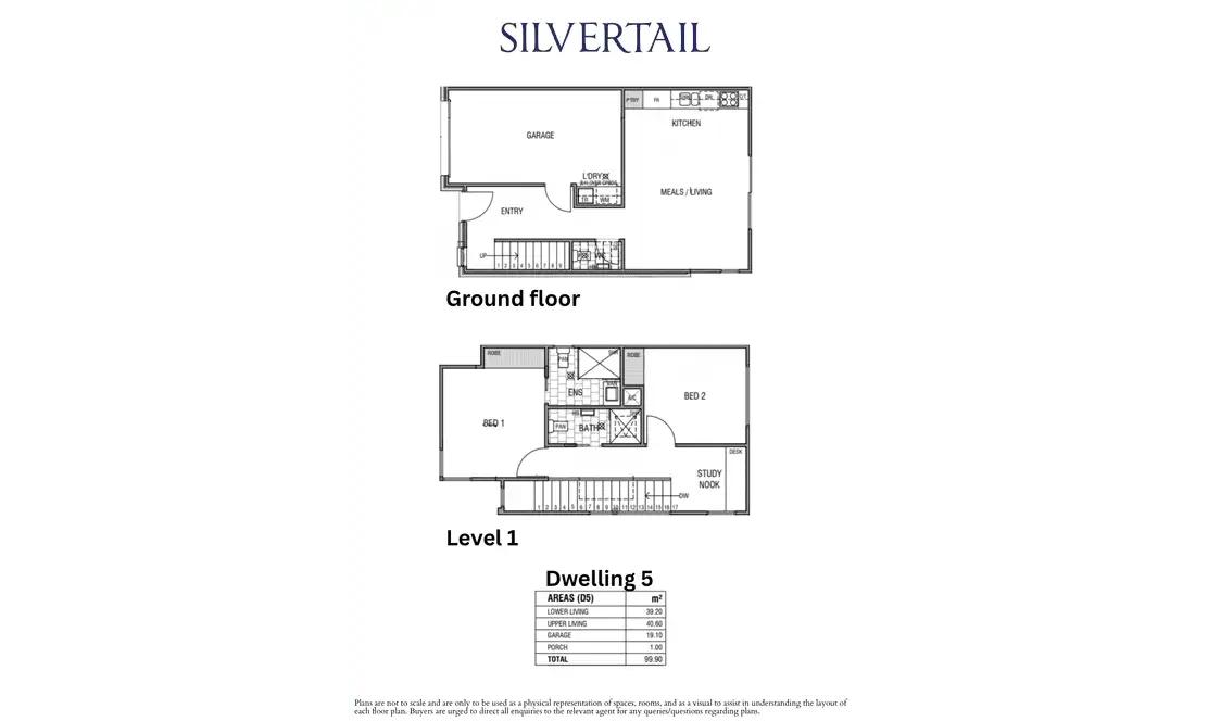 Floorplan of Homely townhouse listing, 5/4 Benton Court, Modbury SA 5092