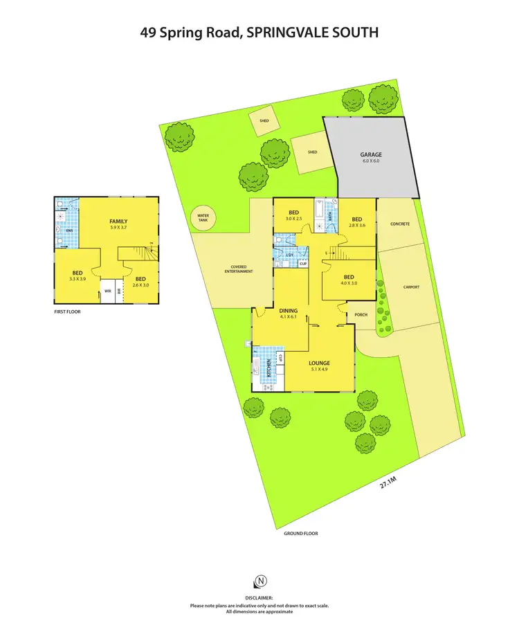 Floorplan of Homely house listing, 49 Spring Road, Springvale South VIC 3172