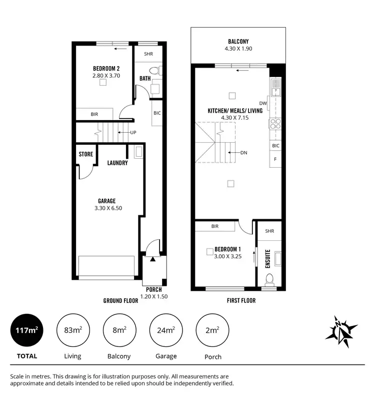 Floorplan of Homely house listing, 4 Rivergum Lane, Mount Barker SA 5251