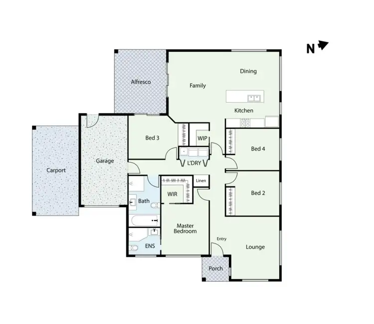 Floorplan of Homely house listing, 2/60 Arndell Street, Macquarie ACT 2614