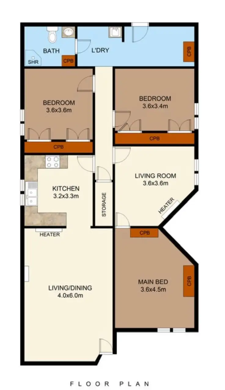 Floorplan of Homely house listing, 59 Main Street, Beeac VIC 3251