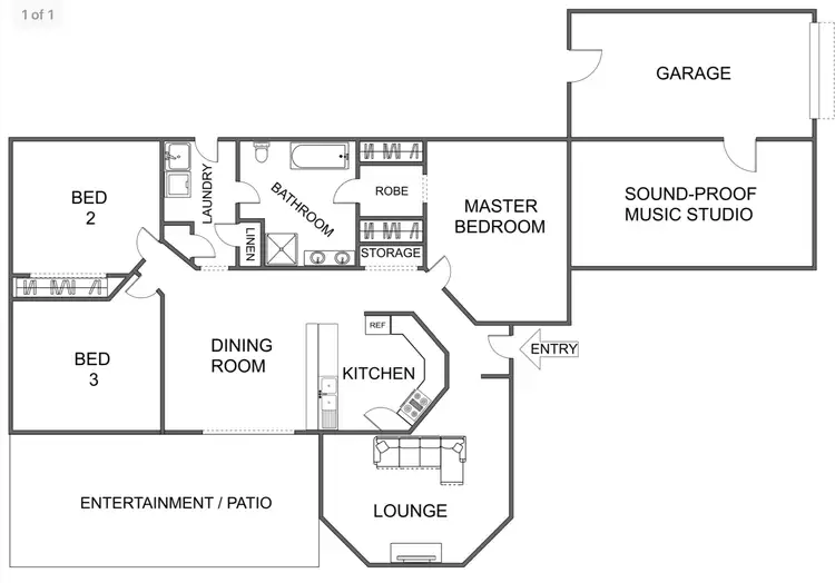 Floorplan of Homely house listing, 37 Tahan Crescent, Tanah Merah QLD 4128