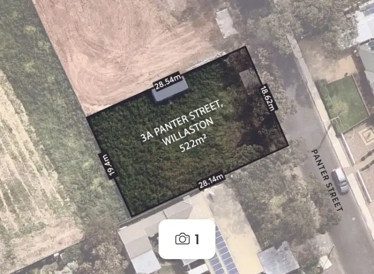 Floorplan of Homely land listing, 3A Panter Street, Willaston SA 5118