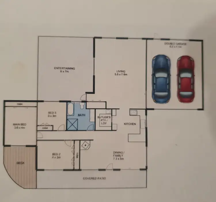 Floorplan of Homely rural property listing, 1050 North Bank Road, Raleigh NSW 2454