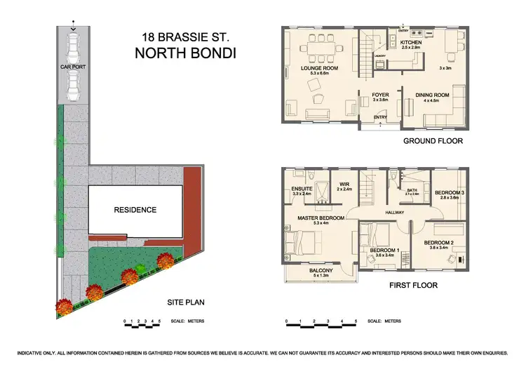 Floorplan of Homely house listing, 18 Brassie Street, North Bondi NSW 2026