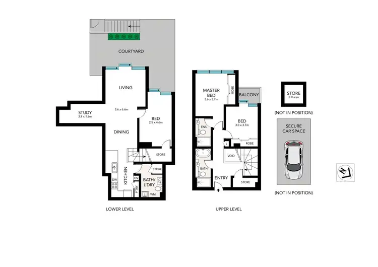 Floorplan of Homely apartment listing, 287 Pyrmont St, Ultimo NSW 2007