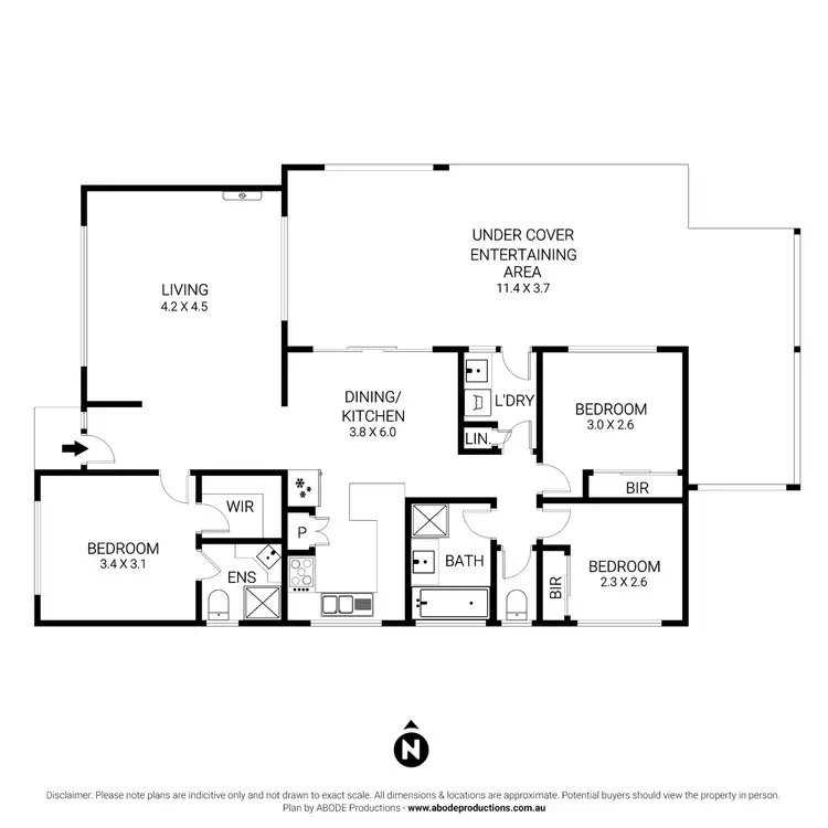 Floorplan of Homely house listing, 11 Bradford Street, St Albans Park VIC 3219