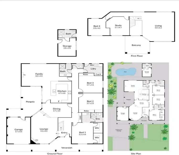 Floorplan of Homely house listing, 7 Samuel Street, Rockingham WA 6168