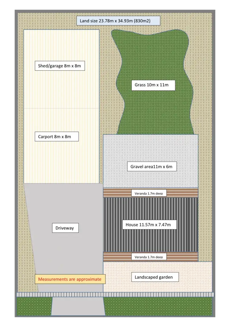 Floorplan of Homely house listing, 7 Freeman Street, Johnston NT 832